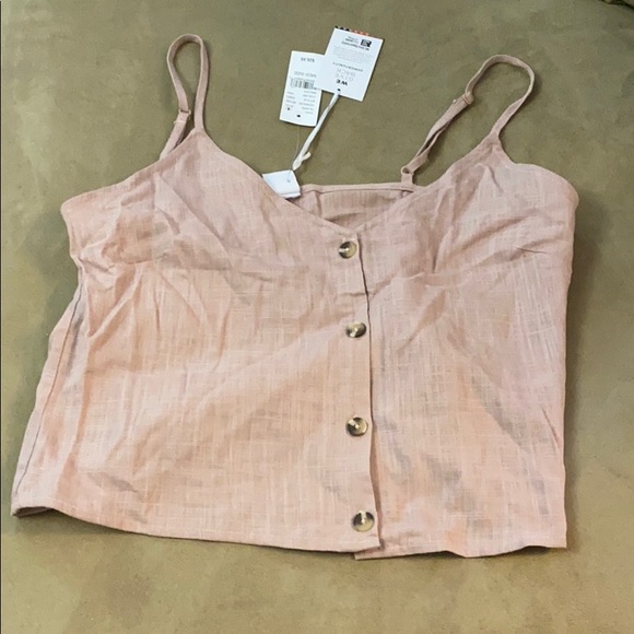Blush colored tank top from Pacsun - Picture 1 of 3